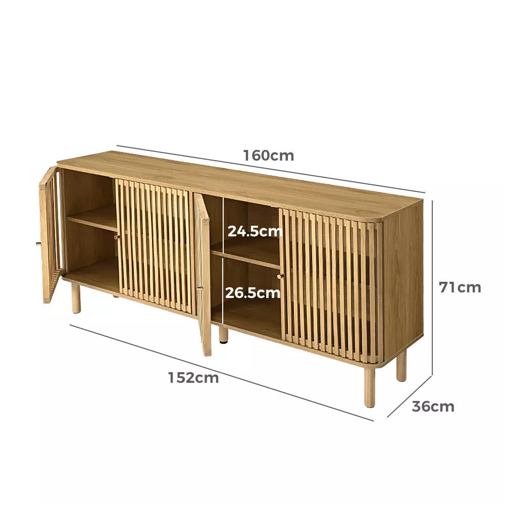 Modern Scandinavian Large Side Unit