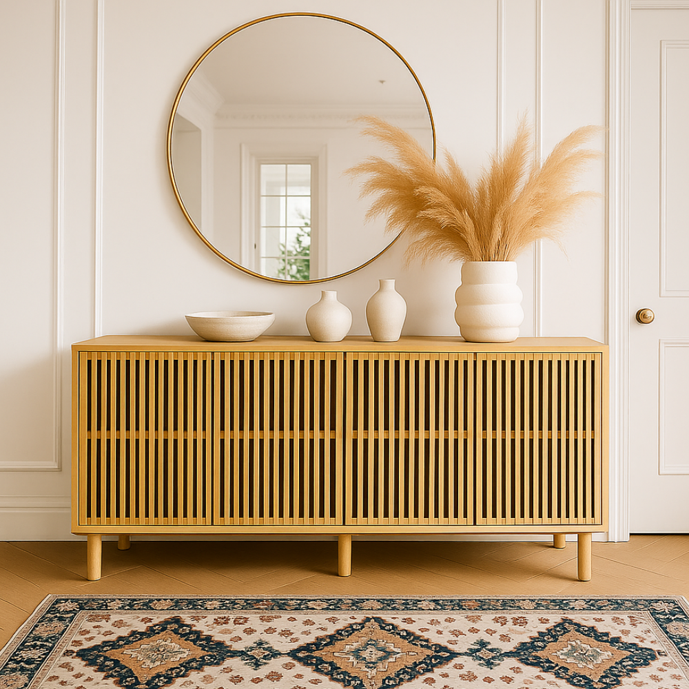Modern Scandinavian Large Side Unit