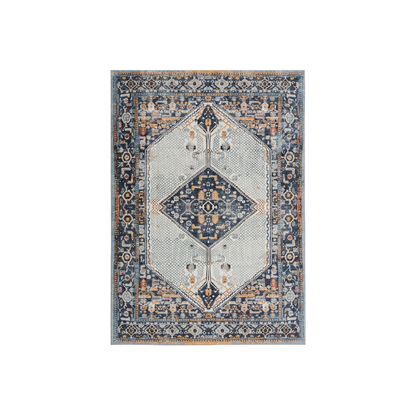 Bohemian Nights Orange, Blue & Ivory Cream