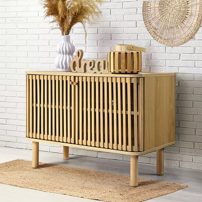 Modern Scandinavian Storage Side Unit
