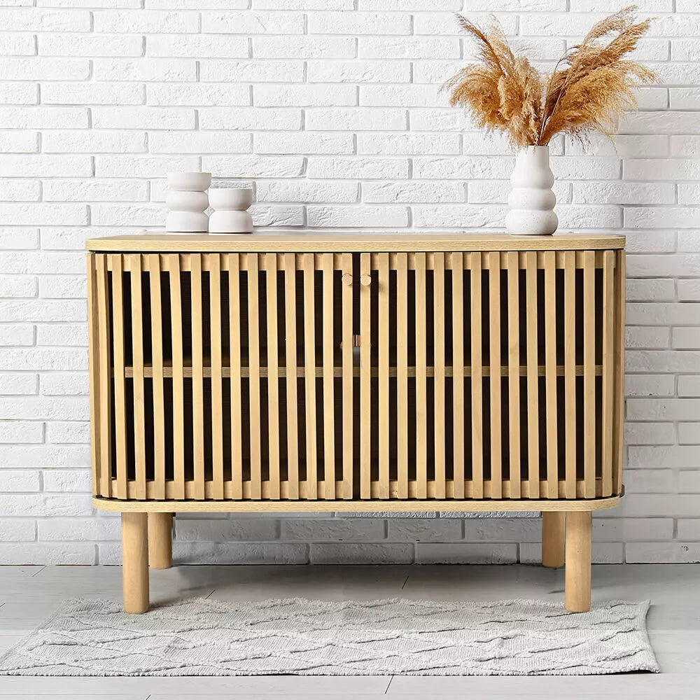 Modern Scandinavian Storage Side Unit